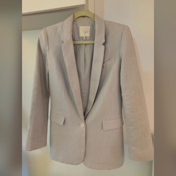 Joie beige linen blazer - Picture 1 of 7